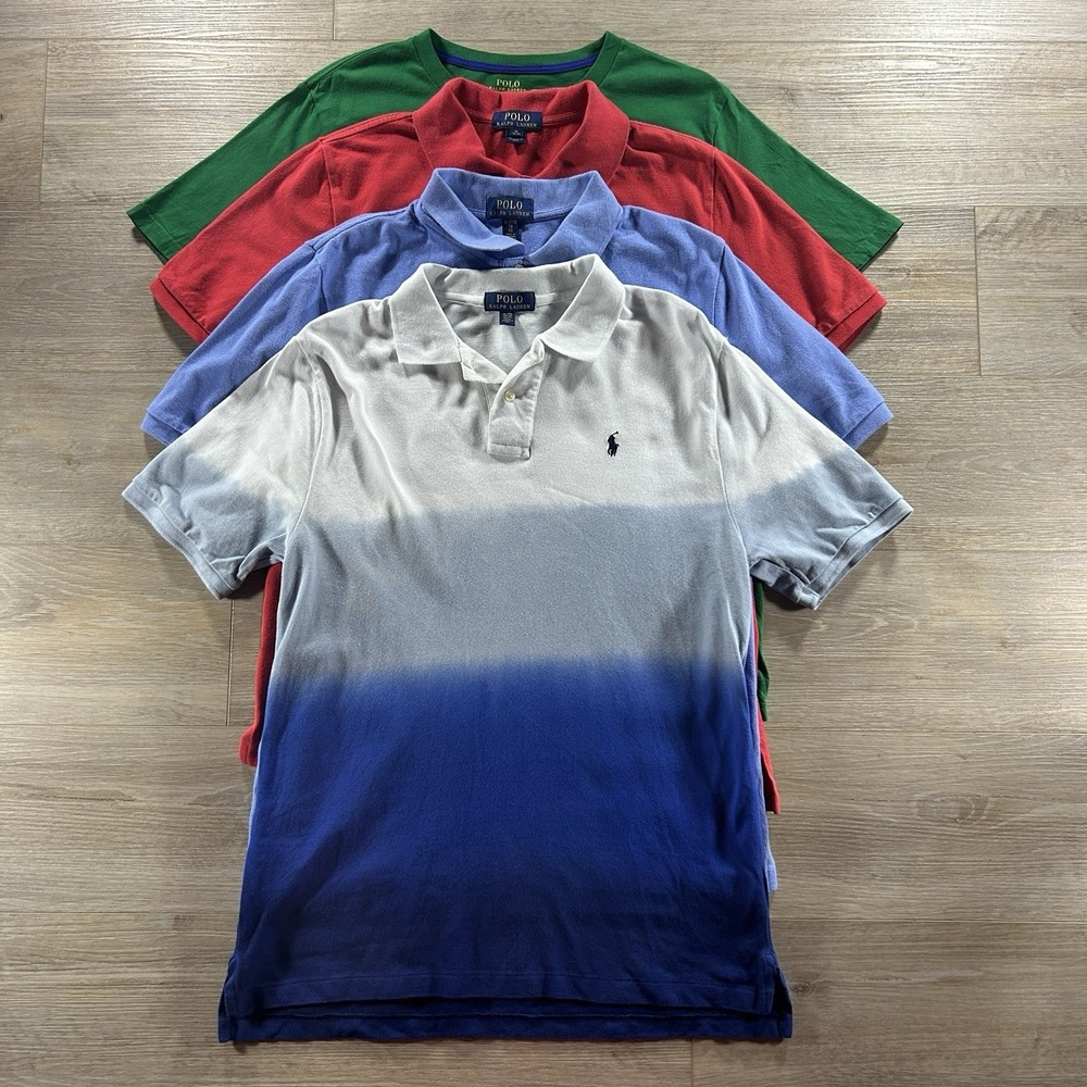 Polo Ralph Lauren Polo Boy's Youth XL 18-20 Polo Shirt Bundle Of 4